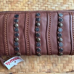 Harbour 2nd wallet boho western studded leather